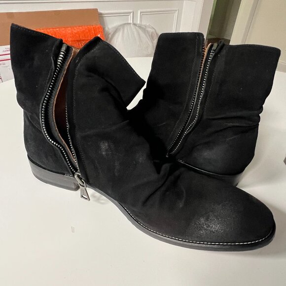 John Varvatos - Morrison Sharpei boot - Chelsea side zip - Picture 8 of 10